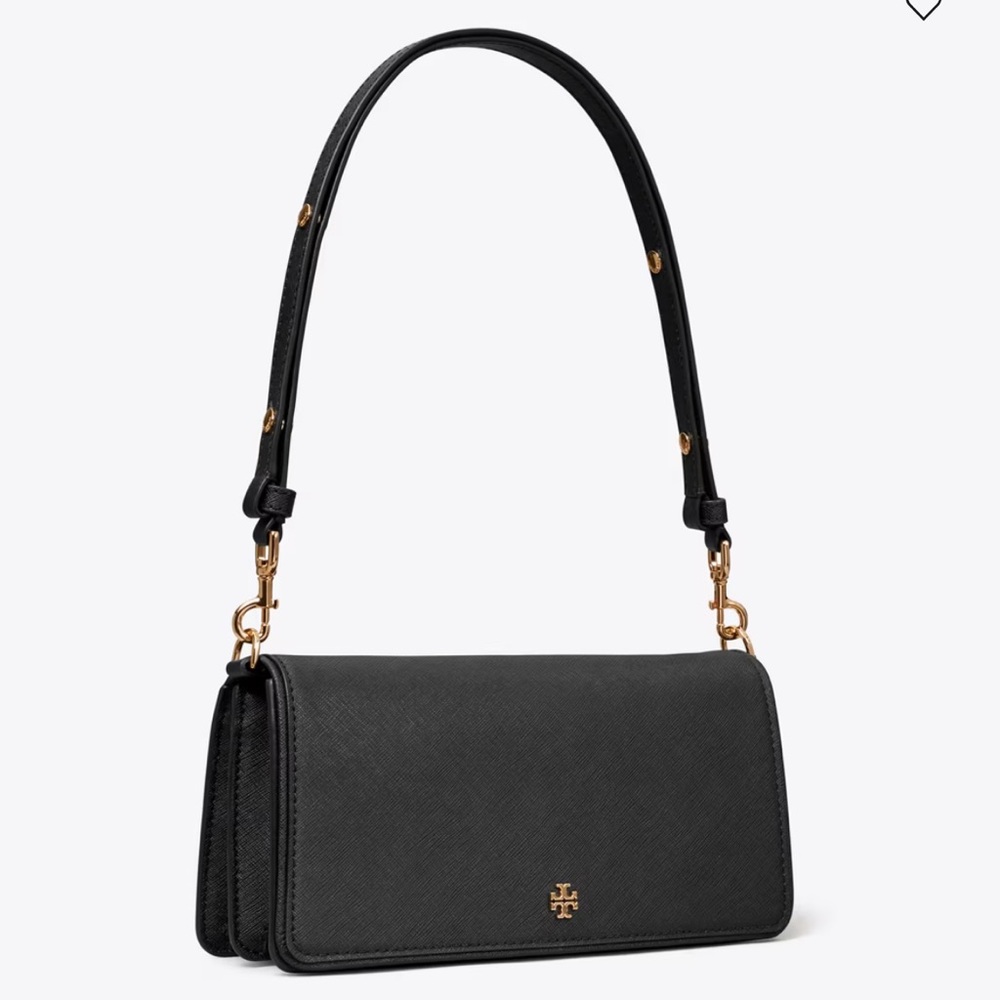 Tory Burch LEATHER CONVERTIBLE CROSSBODY bag